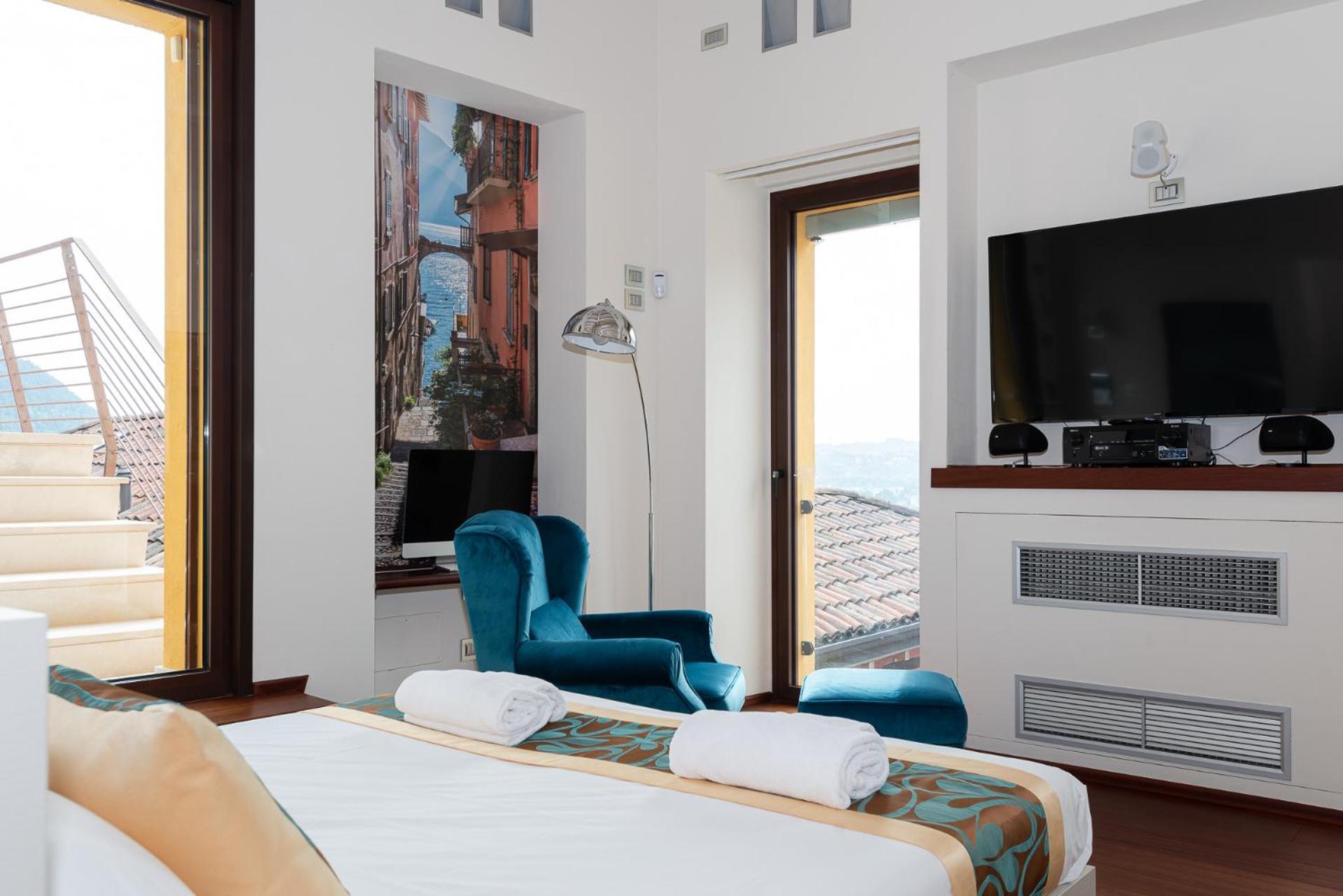 Luxury Como Lake Apartment Blevio Exterior photo