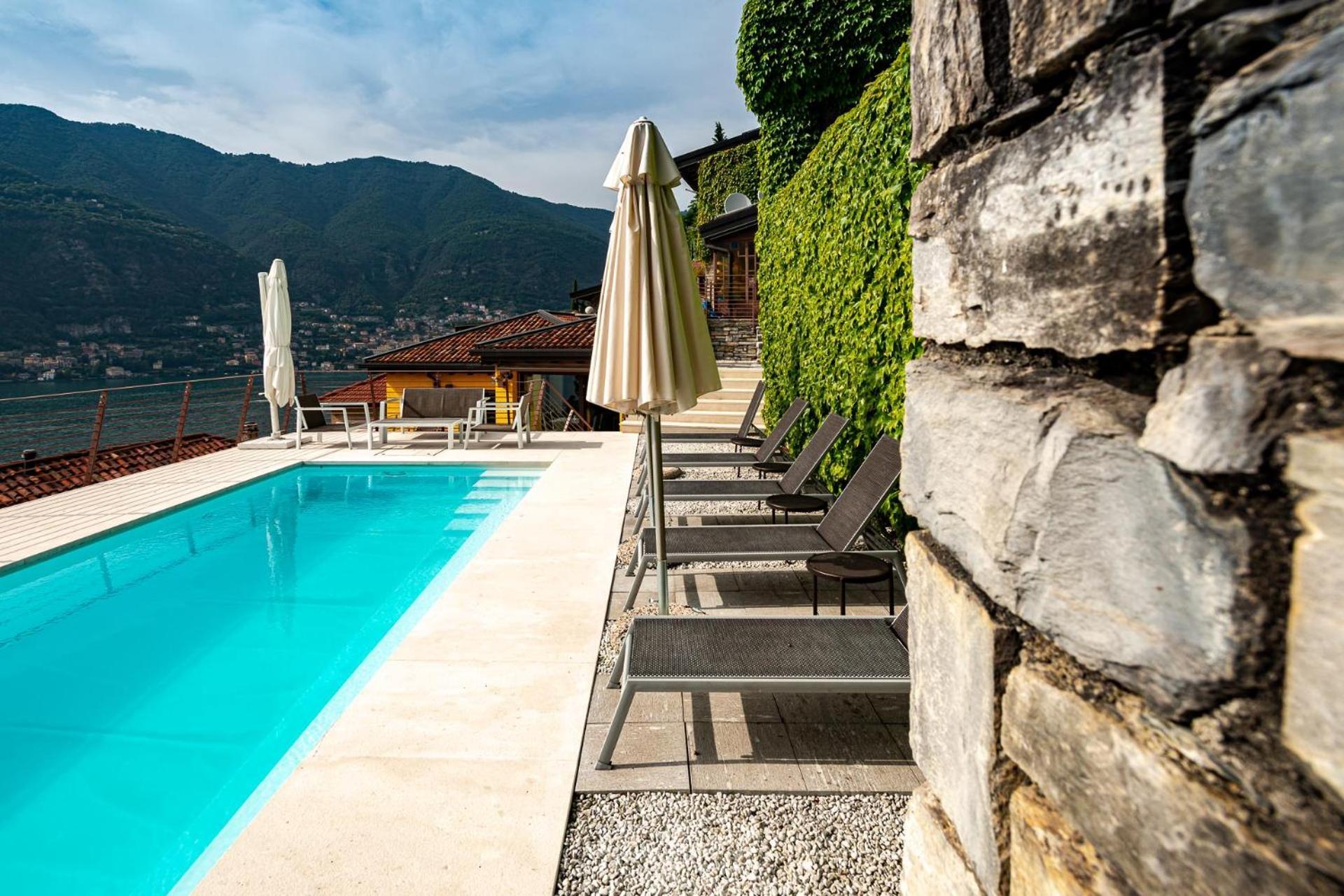 Luxury Como Lake Apartment Blevio Exterior photo